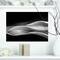 Designart - Glittering Silver Pattern - Abstract Canvas art print